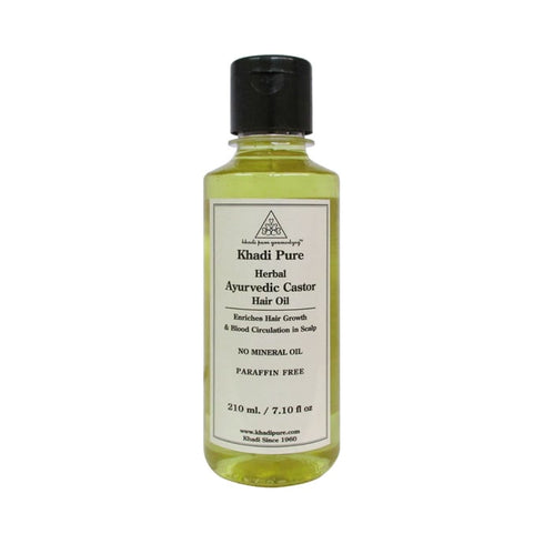 Khadi Pure Herbal Ayurvedic Castor Hair Oil